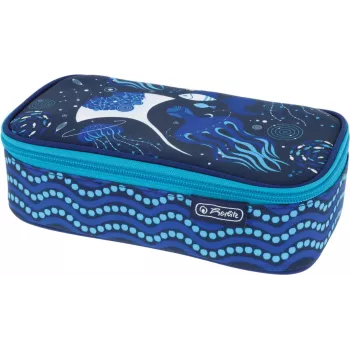 herlitz penaalilaatikko beatBox Deep Ocean -kuosi, 22,5 x 12,0 cm