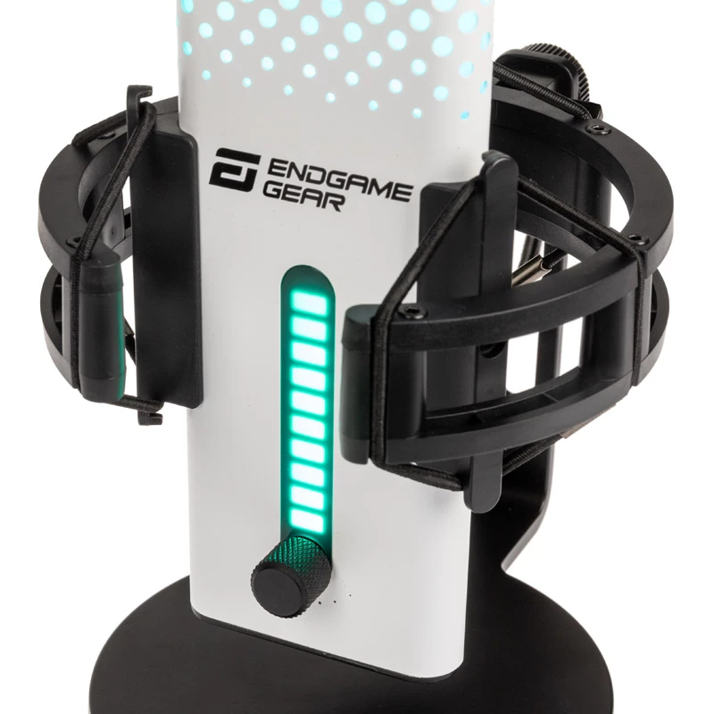Endgame Gear MICARM + XSTRM USB-mikrofoni – valkoinen