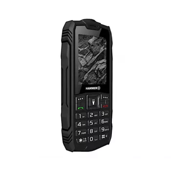 Matkapuhelin MyPhone Hammer Rock Dual musta, 5.5