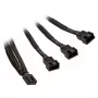 EK Water Blocks EK-kaapeli Y-haaroitin 3x 4-pin-PWM-tuulettimelle 10 cm