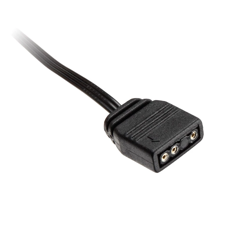 XSPC ARGB LED sulkutulppa, G1/4, 5V 3Pin - kromi