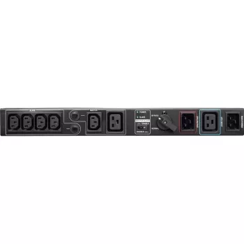 Bluewalker PowerWalker MBS - ohituskytkin (rack - rack-asennettava) - AC 208/220/230/240 V - lähtöliitännät: 6 - 48,3 cm (19) - musta (UPS2005)
