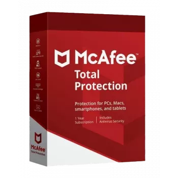 McAfee Total Protection - 1 laite / 1 vuosi, Global