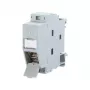 Metz Connect REGplus IP20 C6A moduuli 180°M - DIN-liitäntärasia kiskokiinnitykseen - RJ-45 - vaaleanharmaa (130B117003-E)