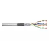 Verkkokaapeli Digitus CAT 6 SF/UTP Twisted Pair -patchkaapeli bulk 305 m harmaa