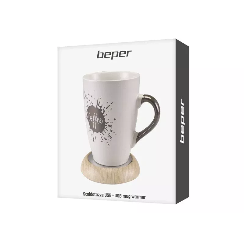 Mukinlämmitin Beper P201UTP003 Silver Wood