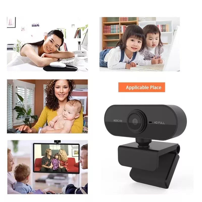 Web-kamera MANTA W177 1080p-resoluutio Bluetooth-yhteydellä