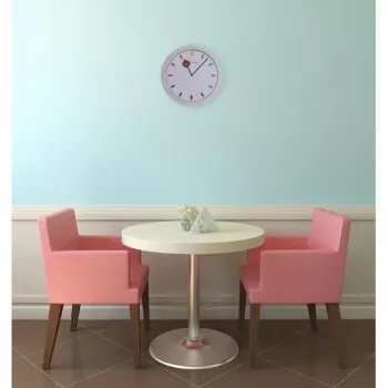 NeXtime kello 3048 Color Change, Ø28 cm, seinäkello, valkoinen/monivärinen