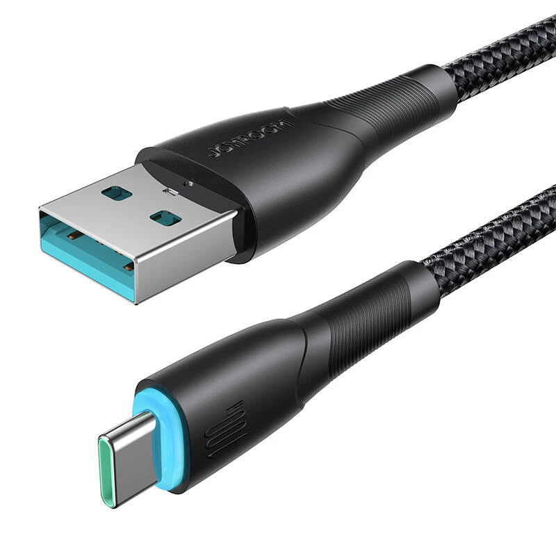 USB - USB-C -kaapeli Joyroom SA32-AC6 100 W 1 m musta