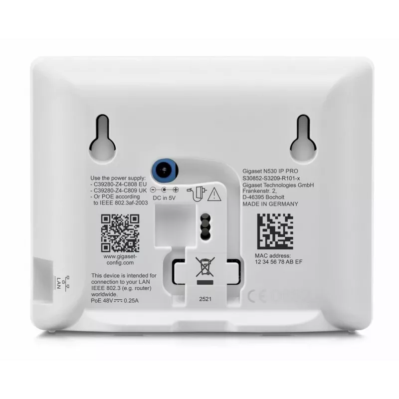 Gigaset N530 IP PRO + S700H PRO DECT-puhelin numeronäytöllä antrasiitti