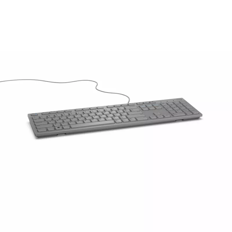 Dell langallinen näppäimistö - KB216 - US International (QWERTY) – harmaa/ LT kaiverrettu