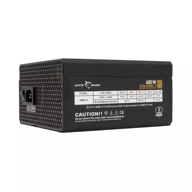 Virtalähde White Shark GPSU-B600S Colonel-2 600W