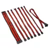 Kaapeli-/adapterisarja Kolink Core Pro 12V-2x6 Type 2 punottu, Jet Black/Racing