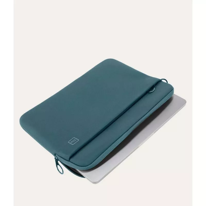 Sleeve-kotelo Tucano Top 14 tuuman 35,6 cm petroli monokromaattinen