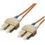 Equip SC/SC kuitu-patchkaapeli – OM1/OM2, 1,0 m, 62,5/125 µm