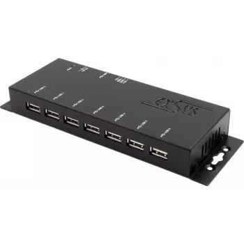 Exsys EX-1177-2S USB 2.0 -hubi, 7 porttia, 15 kV ESD-suojaus