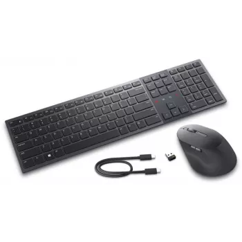 Dell Premier Collaboration näppäimistö ja hiiri KM900 | näppäimistö-hiiri-sarja | langaton | LT | grafiitti | USB-A | langaton yhteys