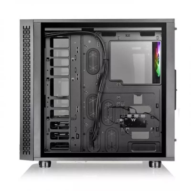 Thermaltake View 31 TG - ARGB Edition - MIDI Tower - ATX - ilman virtalähdettä (PS/2) - musta - USB/audio