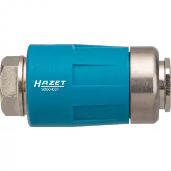 Turvaliitin Hazet 9000-061 1/4 tuuman, nimellispaine 10 bar, pneumaattinen pikaliitin