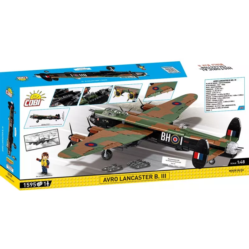 Blocks Avro Lancaster B.III 1595 rakennuspalikkaa