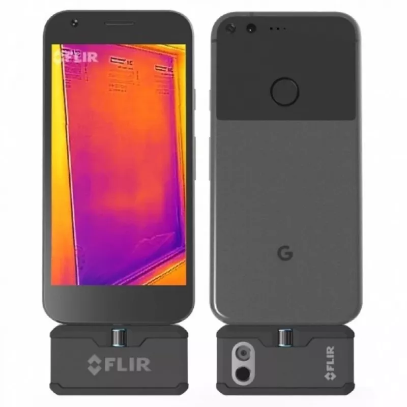 Lämpökamera FLIR ONE Pro Android USB-C — FLIR, malli FP3AC, 8,7 Hz, NETD 150 mK, 8–14 µm, kiinteä tarkennus, USB-C