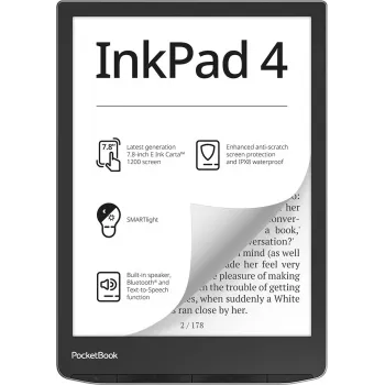E-kirjalukija PocketBook InkPad 4 7,8