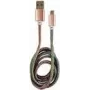 LC-POWER kaapeli USB-Micro-1M-4 1 m sininen/pinkki, USB-A → Micro-USB (LC-C-USB-MICRO-1M-4)