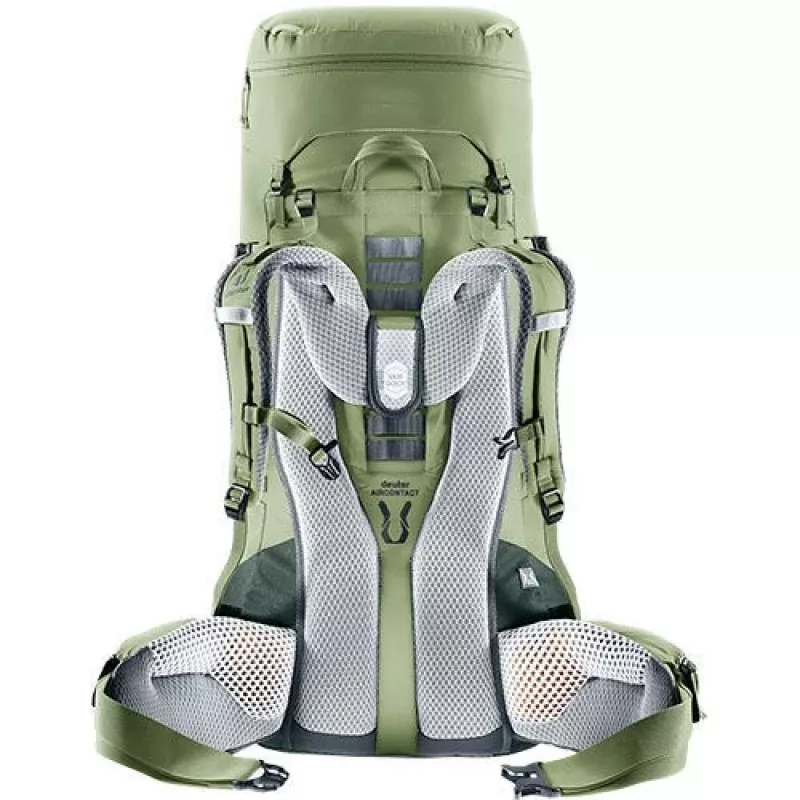 Deuter Aircontact Lite 45+10 SL naisten vaellusreppu musta