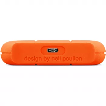 Rugged Mini 5 TB, ulkoinen kiintolevy (hopea/oranssi, Micro-USB-B 3.2 Gen 1 (5 Gbit/s))