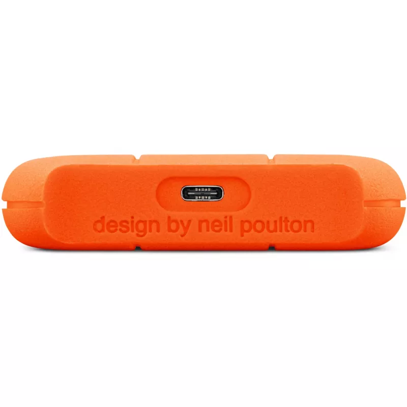 Rugged Mini 5 TB, ulkoinen kiintolevy (hopea/oranssi, Micro-USB-B 3.2 Gen 1 (5 Gbit/s))