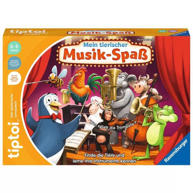tiptoi Mein tierischer Musikspaß, lautapeli