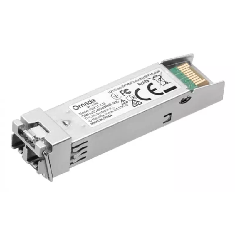 SFP-kuitu-lähetin-vastaanotin TP-LINK ISM311LM — 1,25 Mbit/s, 850 nm, LC, 550 m, harmaa