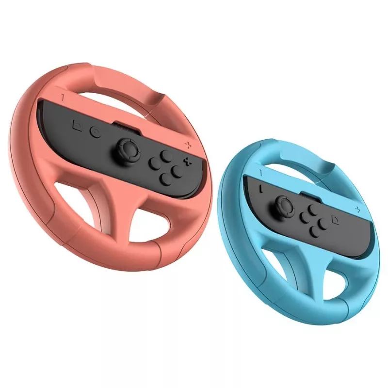 Subsonic 2 kpl:n pakkaus rattiohjaimia Switch & Switch 2 punainen turkoosi