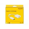 Sovitin DisplayPort 1.2 uros - VGA naaras DeLOCK 61007