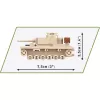 Rakennussarja Cobi Panzer III Ausf.L — 103 osaa, suositeltu ikä 6+, beige