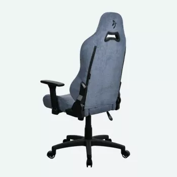 Pelituoli Arozzi Torretta SoftFabric Blue — ergonominen muotoilu, korkeussäädettävä ja käsinojat säädettävät