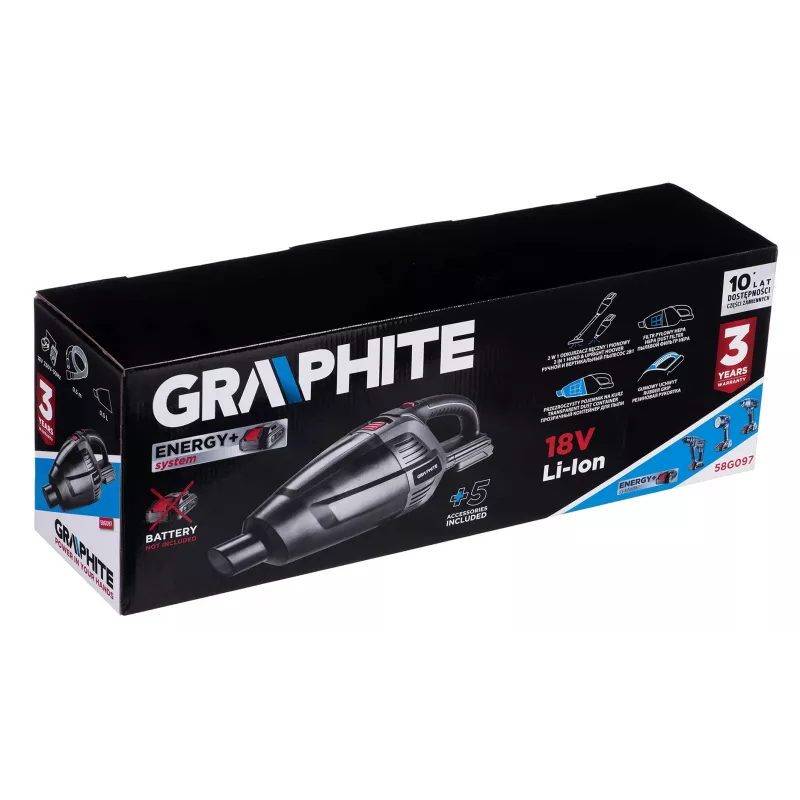 Pölynimuri Graphite 58G097