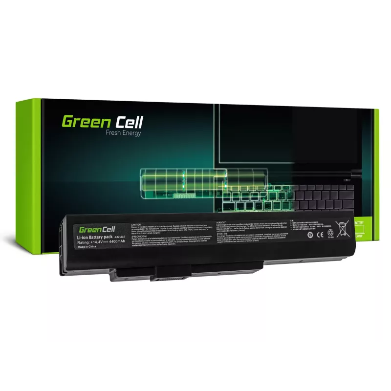 Akku Green Cell MS04 MSI A6400 CR640 CX640