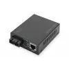 Digitus Gigabit-PoE-mediakonvertteri, RJ45 / SC, MM, PSE