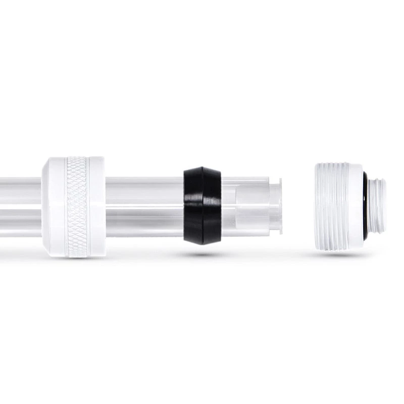 Alphacool Eiszapfen PRO 17484 16 mm HardTube -liitin G1/4, valkoinen, 6 kpl
