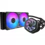 Nestemäinen CPU-jäähdytin Cooler Master MasterLiquid 240 Atmos II — 240 mm jäähdytin, VRM-tuuletin, RGB