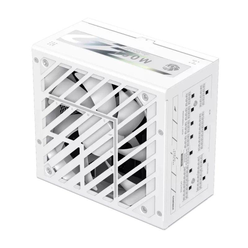 Gamemax virtalähde, 80 PLUS, Gold | GZ 750G WH | 750 W