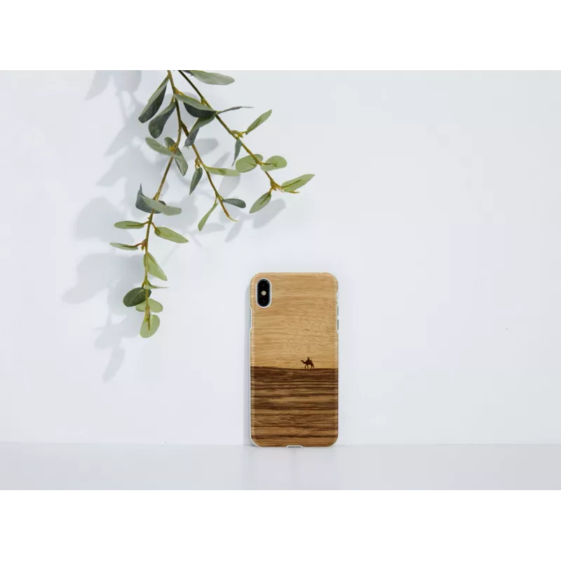 Älypuhelinkotelo man and wood iPhone XS Max — terra white