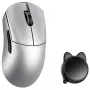 WLMOUSE HUAN -pelihiiri, Omron Optical Switches - hopea (HUAN-SILVER-O)