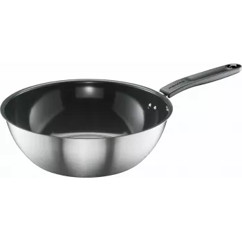 Wok Fiskars 28 cm keraamisella pinnoitteella malli 1072313, 28 cm halkaisija