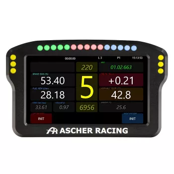 Ohjauspyörän kojelautapaneeli Ascher Racing 5 tuuman malli 76080029 sim-racing-näytöille