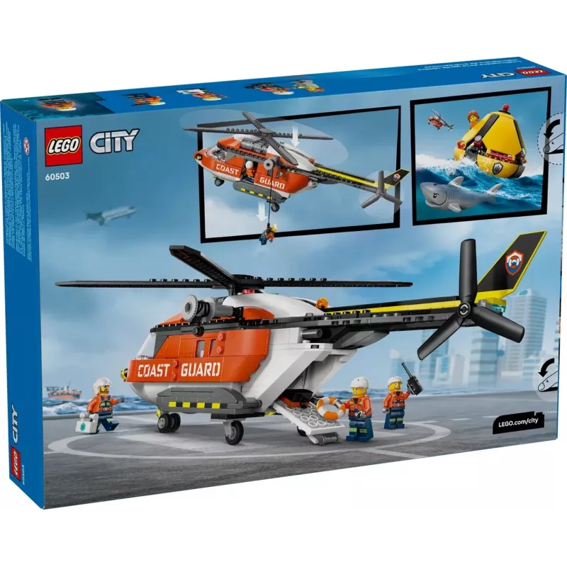 LEGO CITY 60503 Merivartioston helikopteri