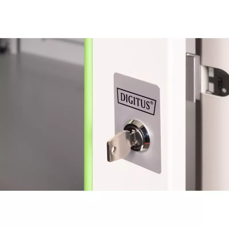 DIGITUS® 7HE seinäkotelo - harmaa, RAL 7035 - 48,3 cm (19