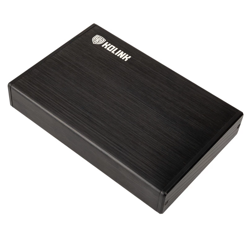 Kolink HDSU3U3 ulkoinen 3,5 tuuman USB 3.0 -kotelo, musta