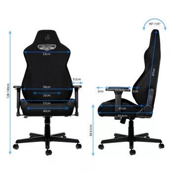 Nitro Concepts S300 pelituoli - Stealth musta